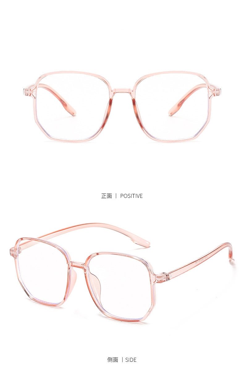 Bluelight Anti blåljus datorglasögon - Rosa fashionmodell