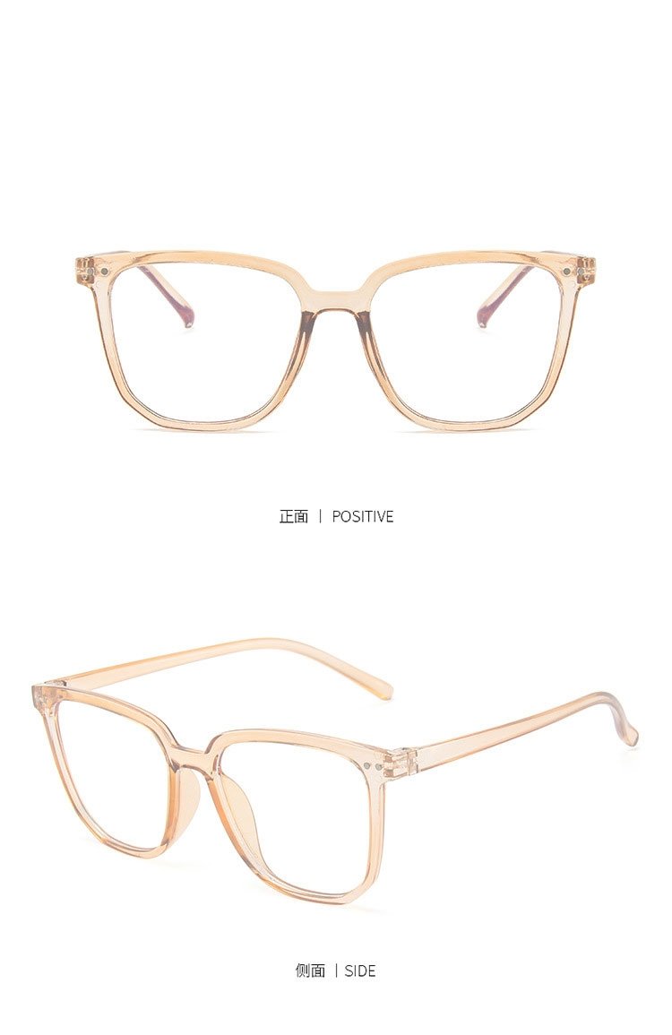 Bluelight Anti blåljus datorglasögon - Koppar transp moderiktiga