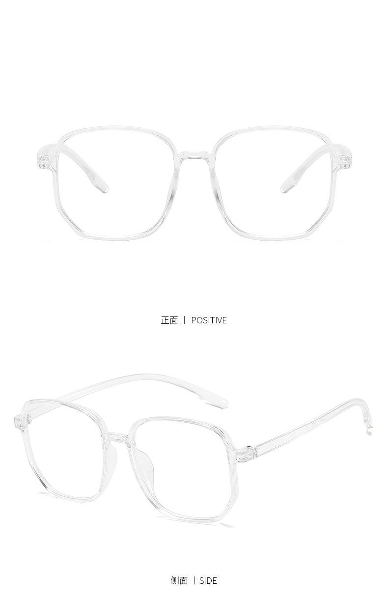 Bluelight Anti blåljus datorglasögon - Transparent fashionmodell