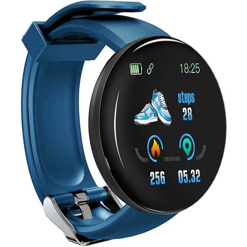 Smartwatch / Smart armband D18s Blå