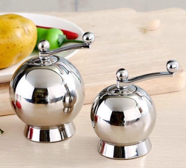 Salt- och Pepparkvarn Rund 11 cm