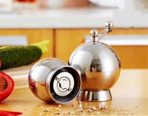 Salt- och Pepparkvarn Rund 11 cm
