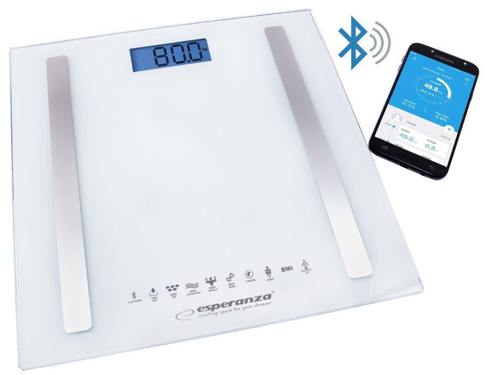 Våg för hemmet - EBS016W Bluetooth 8i1 B.FIT - VIT