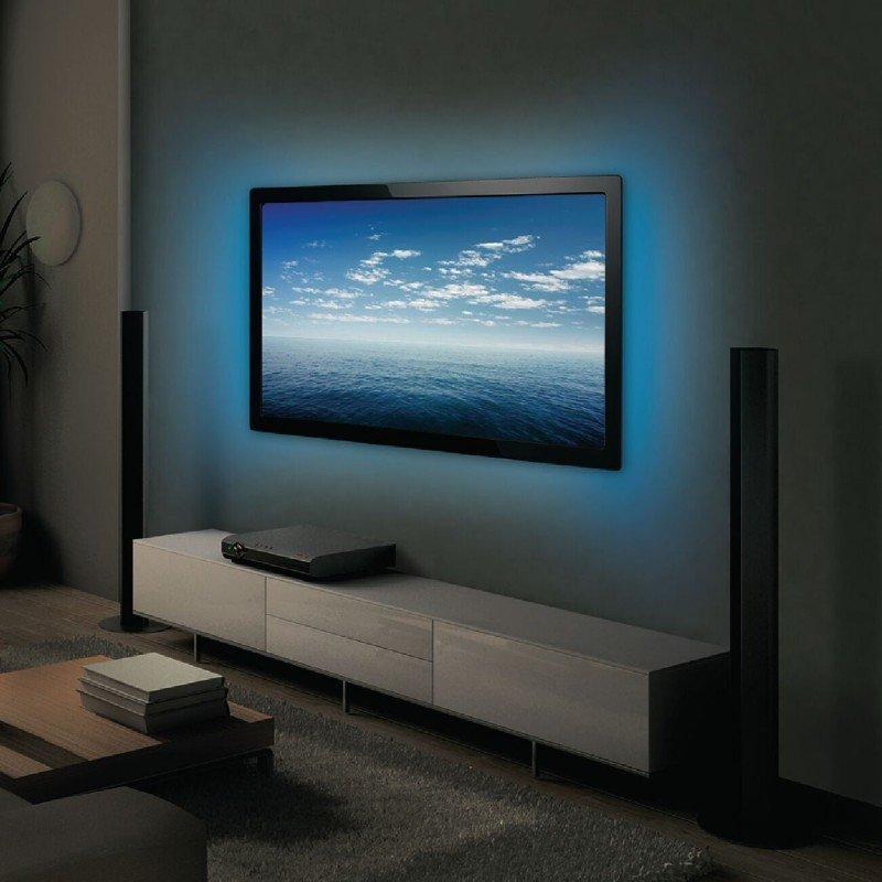 dPlaze DeLuxa LEDkit för TV - 2x70cm + 2x110cm LED strip USB