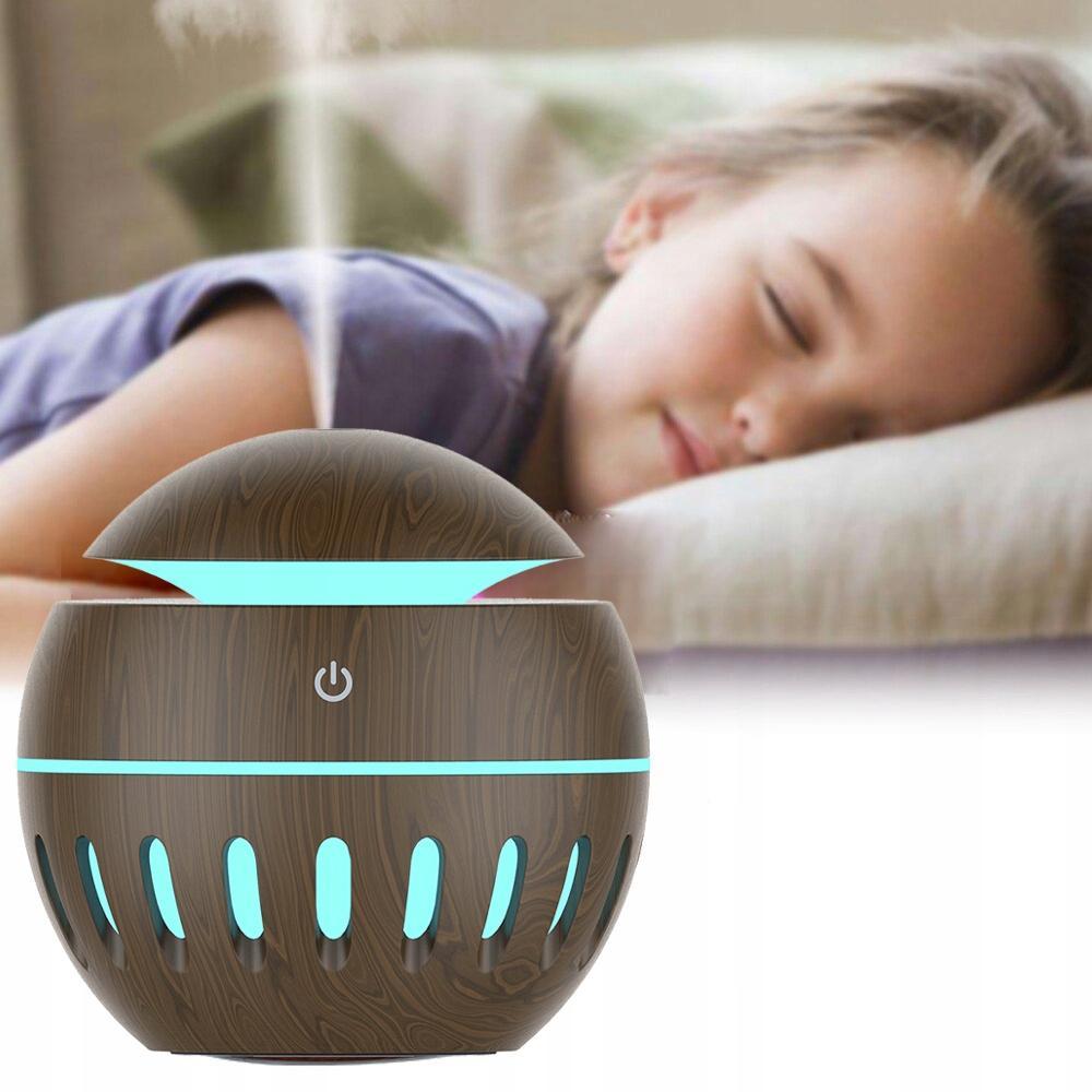 Öppen Luftfuktare Air diffuser + 4 doftoljor