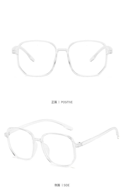 Bluelight Anti blåljus datorglasögon - Transparent fashionmodell