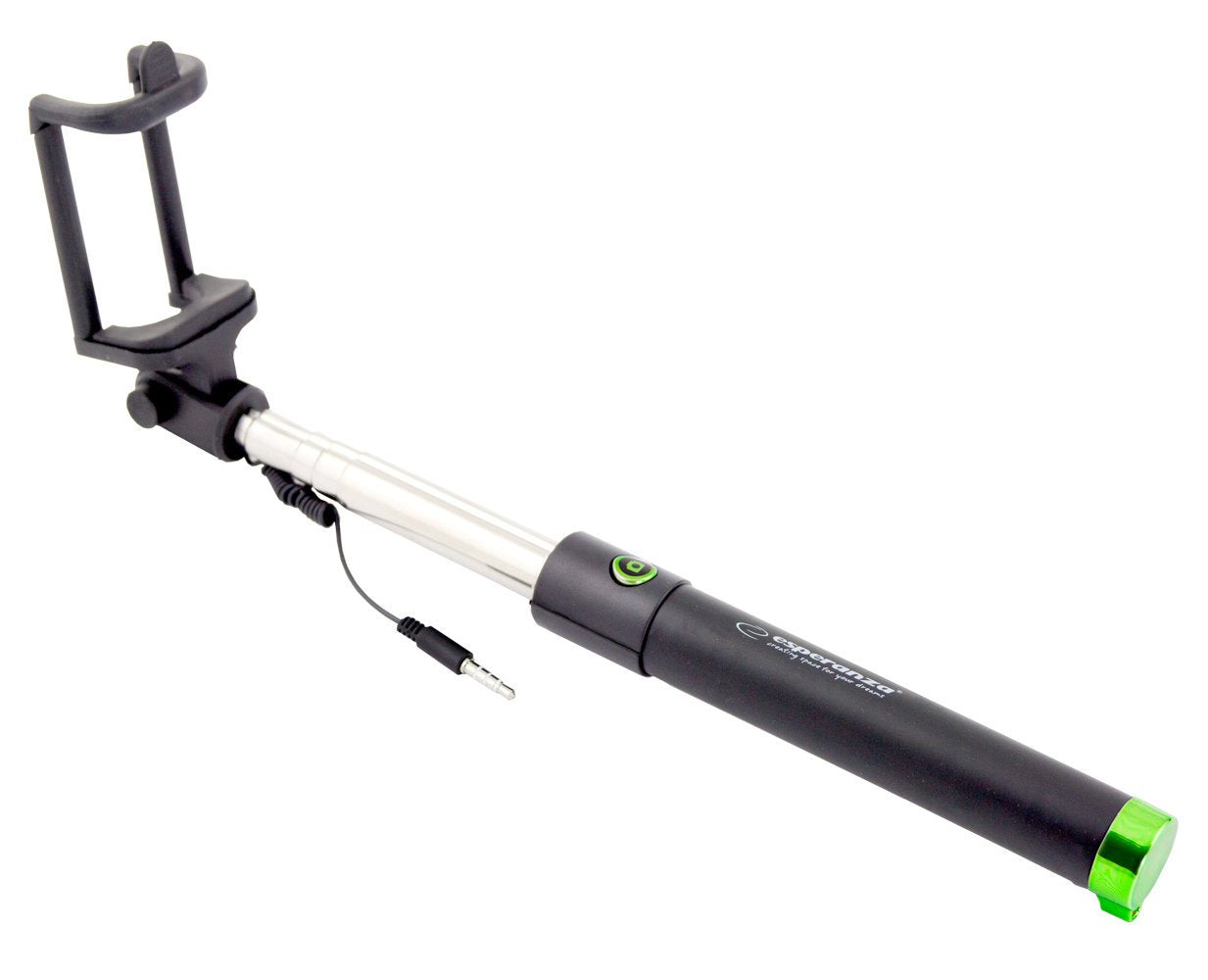 SELFIESTICK SVART/GRÖN EMM120KG