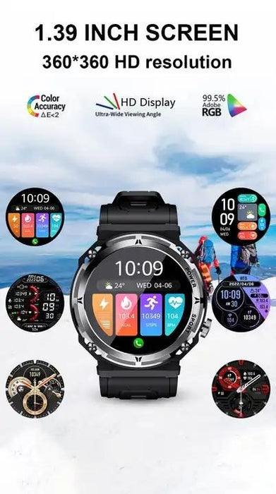 Smartwatch / Träningsklocka C21 Pro Sport - Silver