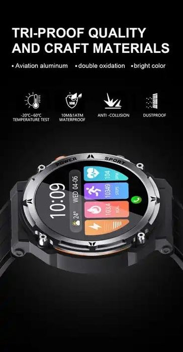 Smartwatch / Träningsklocka C21 Pro Sport - Silver