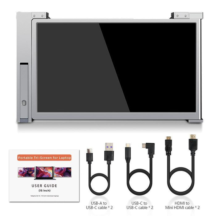 Tri-Screen portable monitor 11,9"