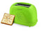 Brödrost Toaster Smiley rostar bilder EKT003 Grön