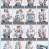 Bärsele / Baby Carrier Rosa