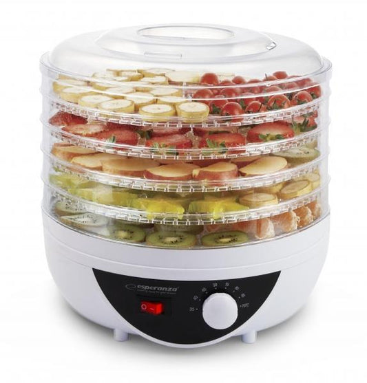 DEHYDRATOR FÖR FRUKT, GRÖNSAKER, SVAMP, BLOMMOR M.M CHANTERELLES