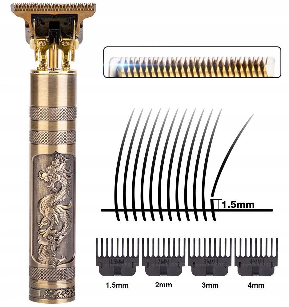 Dragon -  Hår- och skäggtrimmer i guld