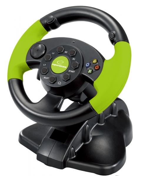 GAMING STEERING WHEEL - HIGH OCTANE XBOX 360 EDITION