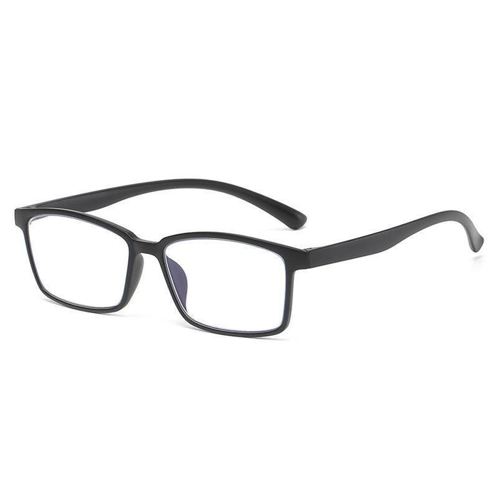 Läsglasögon +1,0 - + 4,0 svart fyrkantig båge