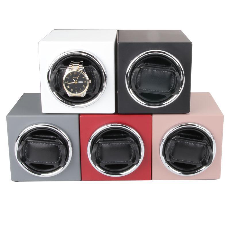 Lyxig Singel Watch Winder för 1 klocka Flera färger