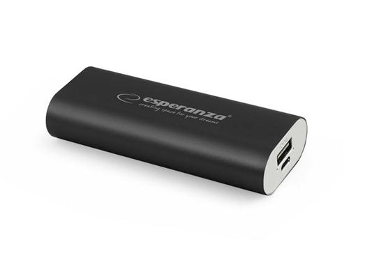 POWERBANK HADRON 4400MAH SVART 3-pack