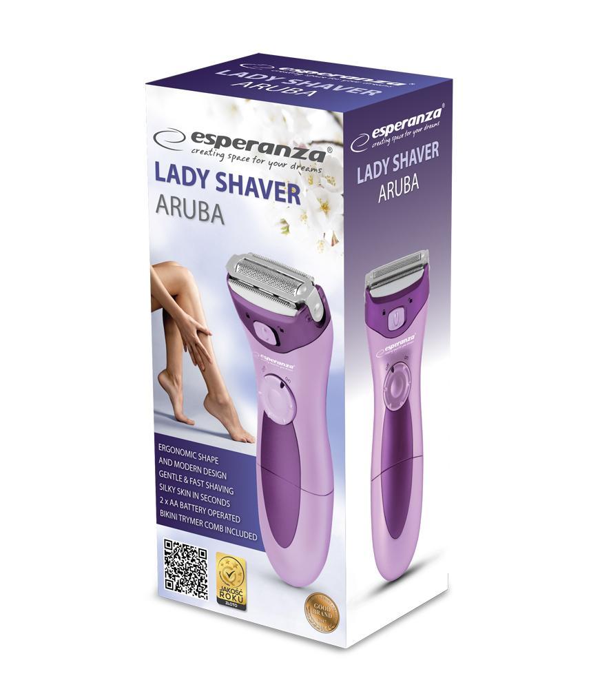 Lady shaver / Rakapparat för damer ARUBA Lila EBG003V