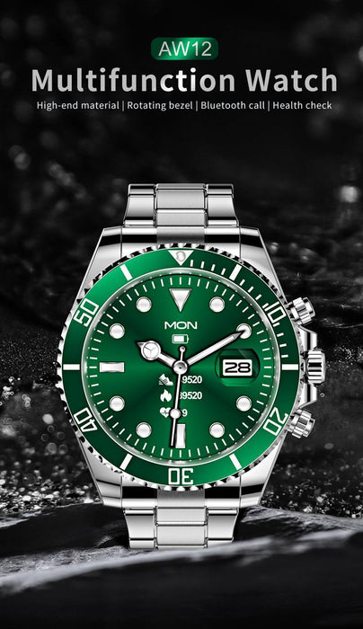 Smart watch / Träningsklocka AW12 Svart