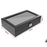 Watchbox / Klockbox 12 klockor Carbon Lyxmodell i svart CW012