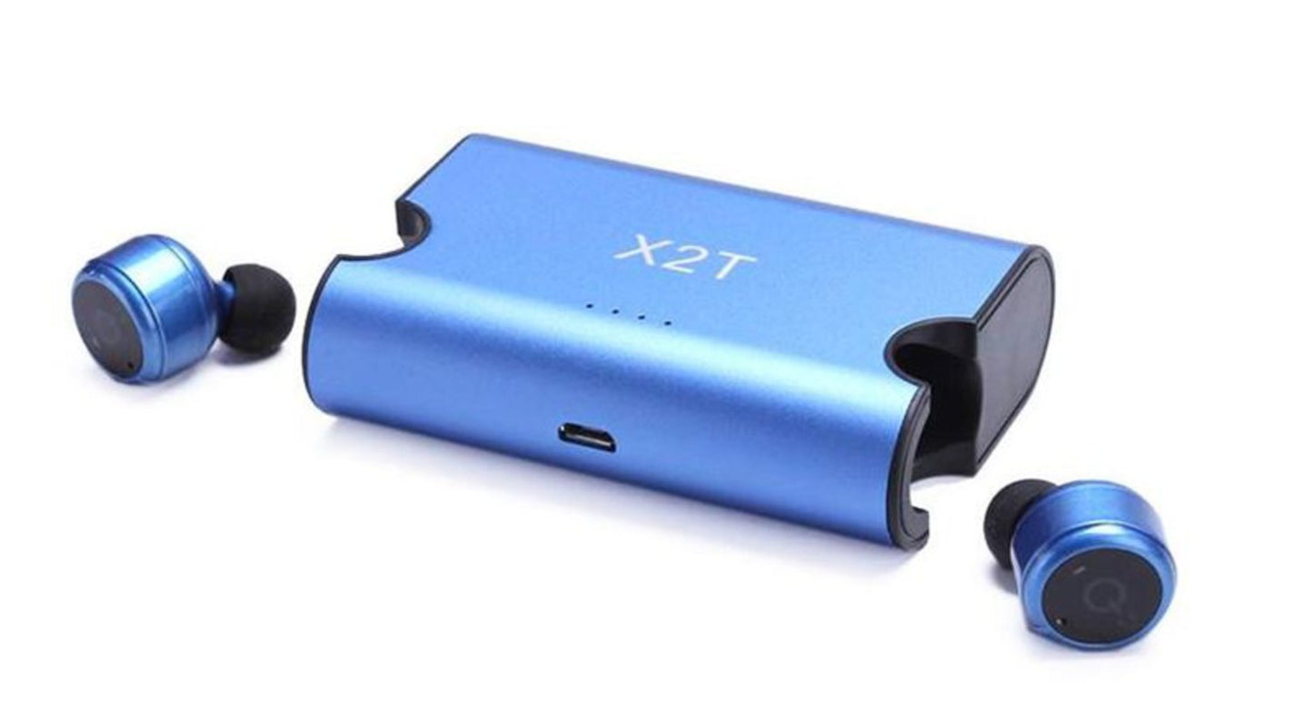 X2T True wireless bluetooth hörlurar med Powerbank